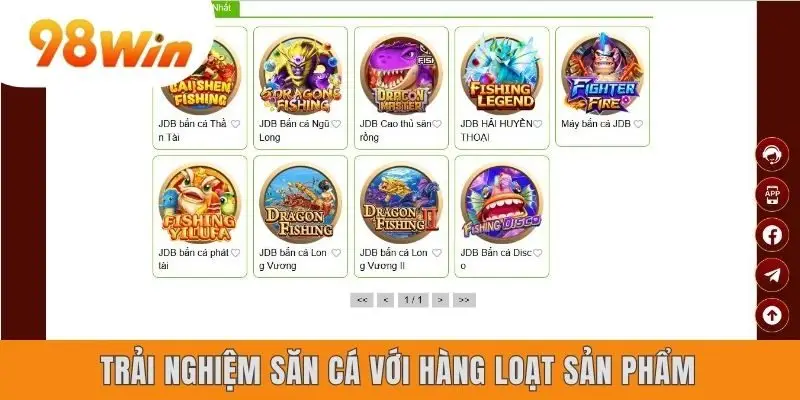 Trải nghiệm săn sinh vật biển với hàng loạt sản phẩm